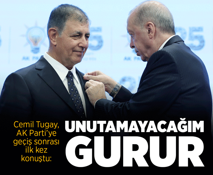 Cemil Tugay'dan AK Parti ve Erdoğan açıklaması: Hayatım boyunca unutamayacağım bir gurur