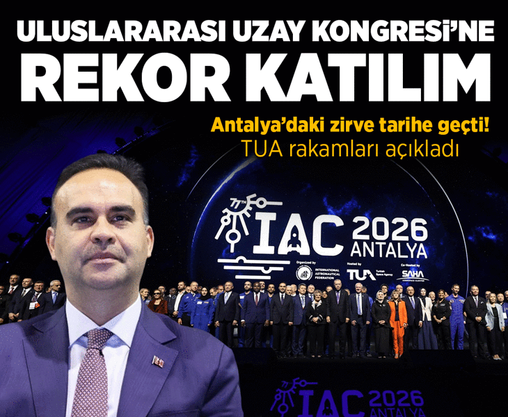 Uluslararası Uzay Kongresi'ne rekor katılım