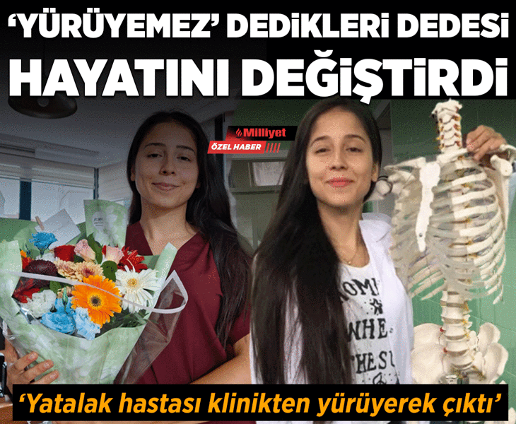 'Yürüyemez' dedikleri dedesi hayatını değiştirdi! ‘Yatalak hasta klinikten yürüyerek çıktı’