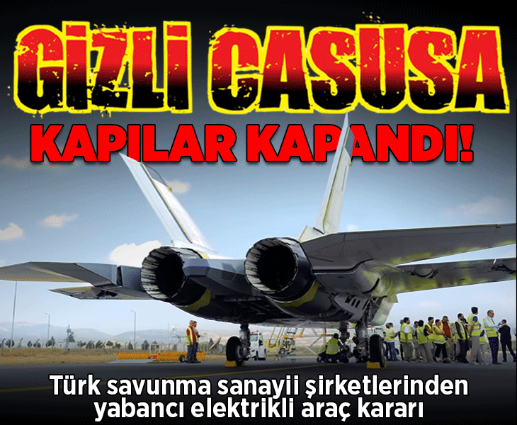 Gizli casusa kapılar kapandı
