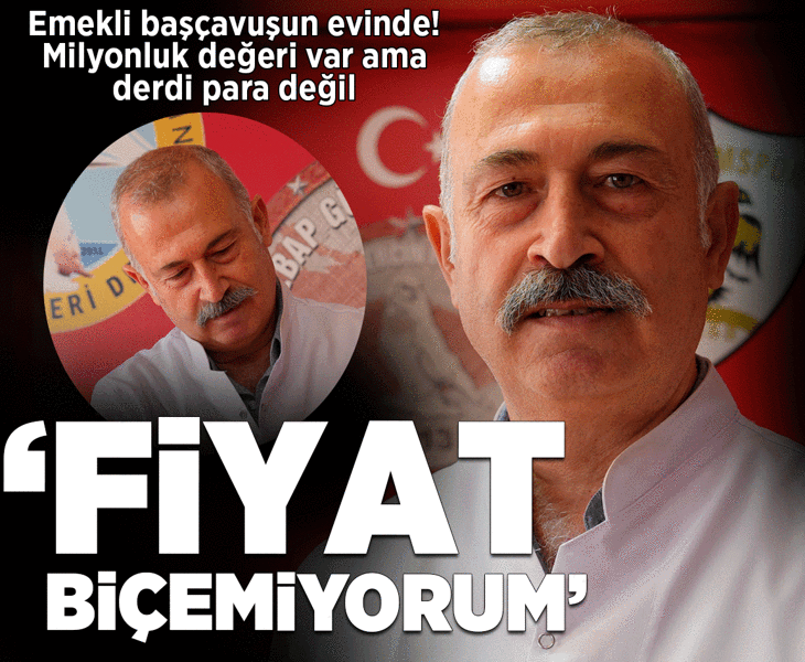 Emekli başçavuşun evinde! Milyonluk değeri var ama derdi para değil: Fiyat biçemiyorum