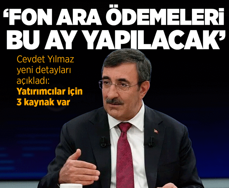Cumhurbaşkanı Yardımcısı Yılmaz'dan fon soruşturması hakkında yeni açıklama