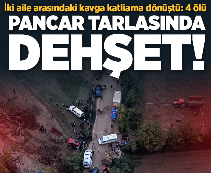 Kastamonu'da köylüler arasındaki kavgada silahlar konuştu! Aynı aileden 4 can kaybı
