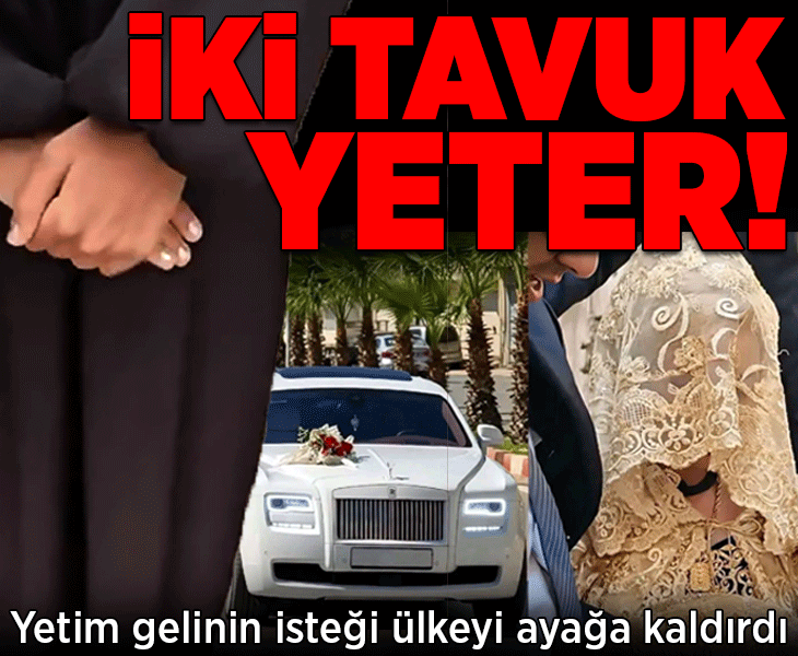 Yetim gelinin isteğini duyan ülke ayağa kalktı! 'İki tavuk yeter' dedi, rüya gibi bir düğünle evlendi