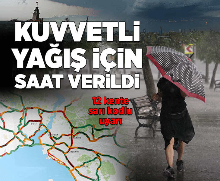 Son dakika... İstanbullular dikkat! Bu gece başlıyor: 13 ilçe için alarm
