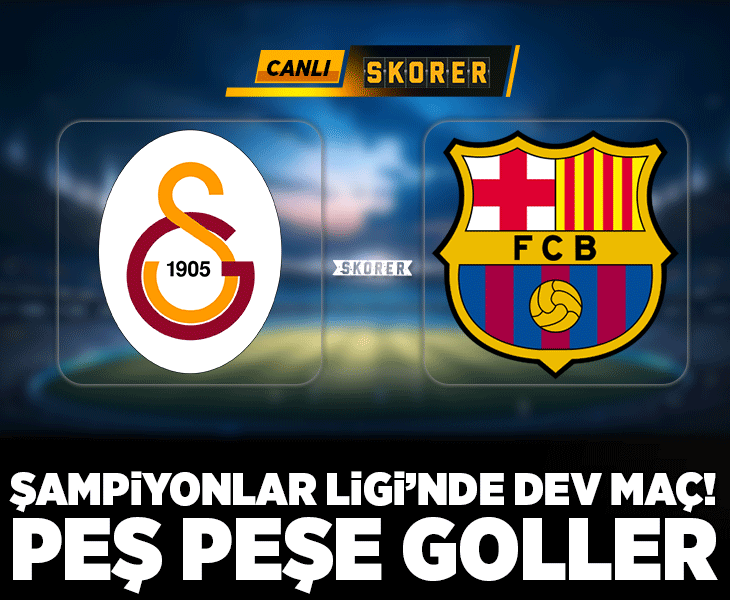 UEFA Şampiyonlar Ligi'nde Galatasaray ile Barcelona karşı karşıya!