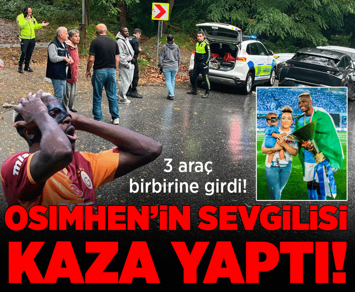 Victor Osimhen’in sevgilisi Stefanie Kim Ladewig kaza yaptı