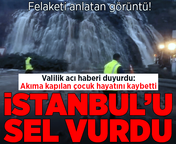 İstanbul'u sel vurdu! Sarıyer'de deniz karayla birleşti, araçlar sulara gömüldü... Megakentten korkunç görüntüler