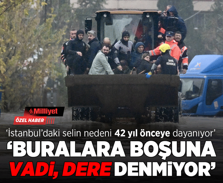 İstanbul’daki selin nedeni 42 yıl öncesine dayanıyor! Betonda 6 kat büyük sel etkisi: ‘Bölgenin adından belli’