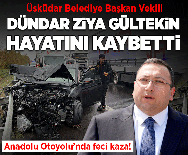 Son dakika... Üsküdar Belediye Başkan Vekili Dündar Ziya Gültekin hayatını kaybetti
