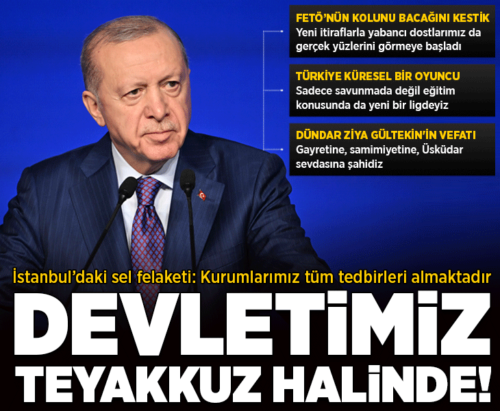 Son dakika... Cumhurbaşkanı Erdoğan'dan önemli açıklamalar
