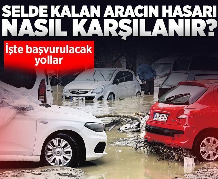 Selde kalan aracın hasarı nasıl karşılanır?