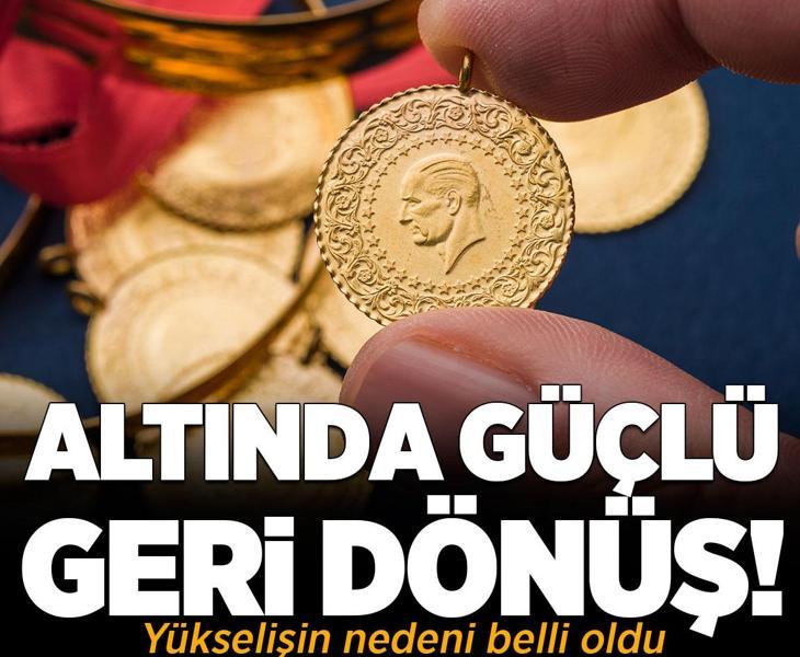 Altında güçlü geri dönüş! Yükselişin nedeni belli oldu