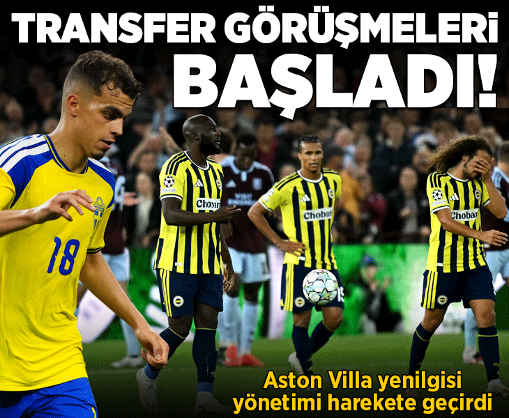 Fenerbahçe'de Aston Villa maçı sonrası transfer planı! Yasin Ayari için görüşmeler başladı