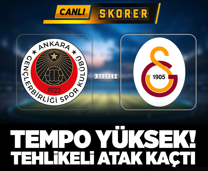 Süper Lig'de Galatasaray, Gençlerbirliği deplasmanında