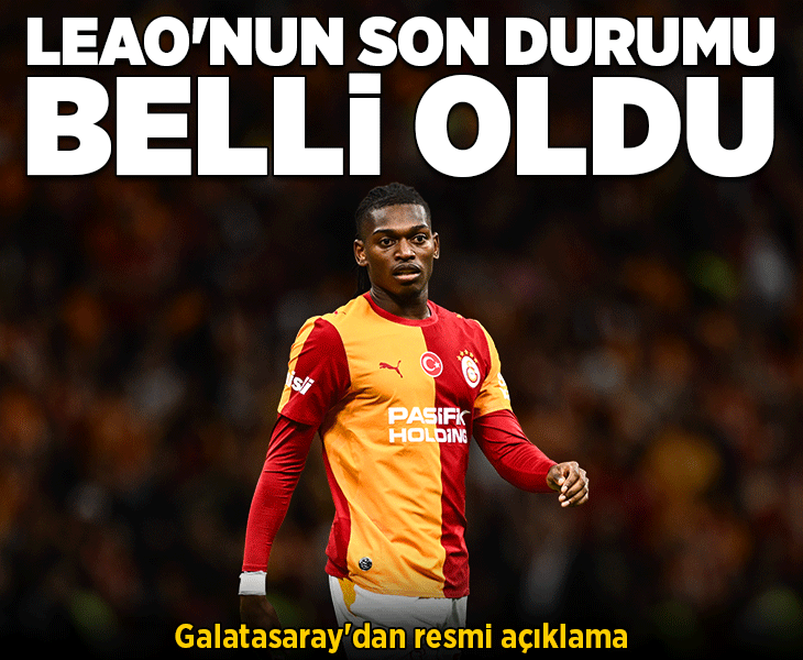Galatasaray'dan Rafael Leao açıklaması! Resmi açıklama geldi