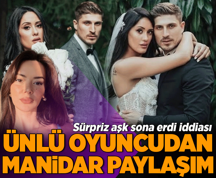 Seray Kaya ile İdris Aybirdi ayrıldı iddiası! Ünlü oyuncudan manidar sözler