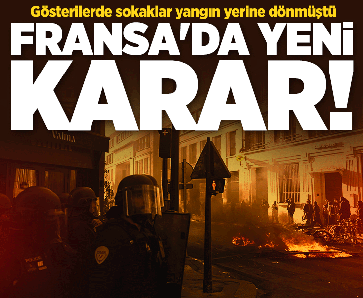 Sokakların alev aldığı Fransa'da yeni karar: Polis sayısı artacak