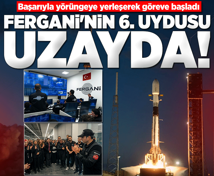 Fergani Uzay'ın 6'ncı milli uydusu 