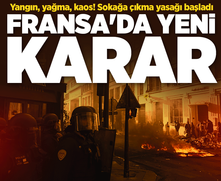Sokakların alev aldığı Fransa&amp;#x27;da yeni karar: Polis sayısı artacak