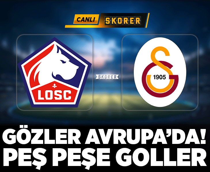 Şampiyonlar Ligi'nde Galatasaray, Lille'e konuk oluyor