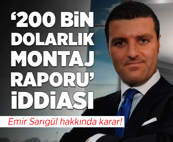 Sarıgül ailesine yönelik soruşturma! ‘200 bin dolarlık montaj raporu’ iddiası
