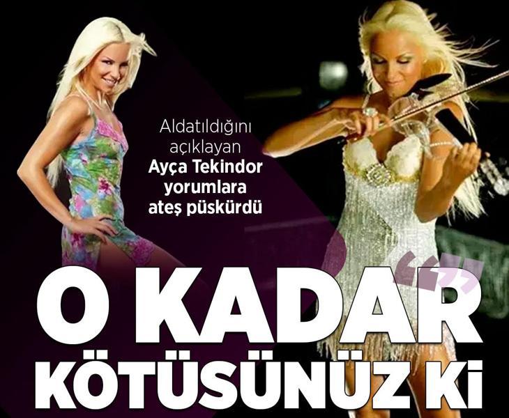 Aldatıldığını açıklayan Ayça Tekindor gelen yorumlara ateş püskürdü: Daha beteriyle sınanırsınız umarım