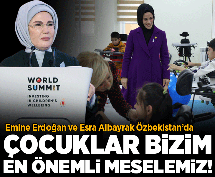 Emine Erdoğan Semerkant’ta! Özel gereksinimli çocuklar için önemli adım