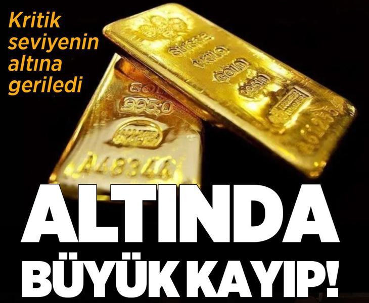Altında büyük kayıp! Kritik seviyenin altına geriledi