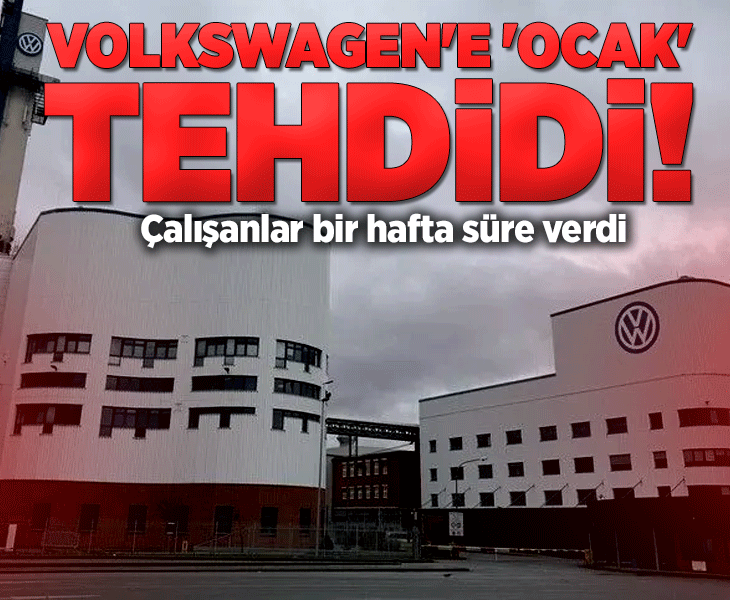 Volkswagen'de kriz sürüyor! Çalışanlardan 'ocak ayında greve gideriz' tehdidi
