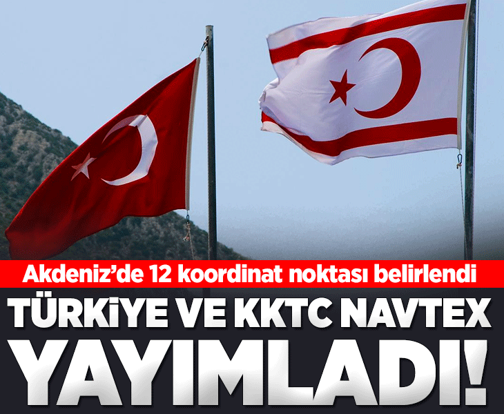 Türkiye-KKTC doğal gaz hattı için NAVTEX yayımlandı