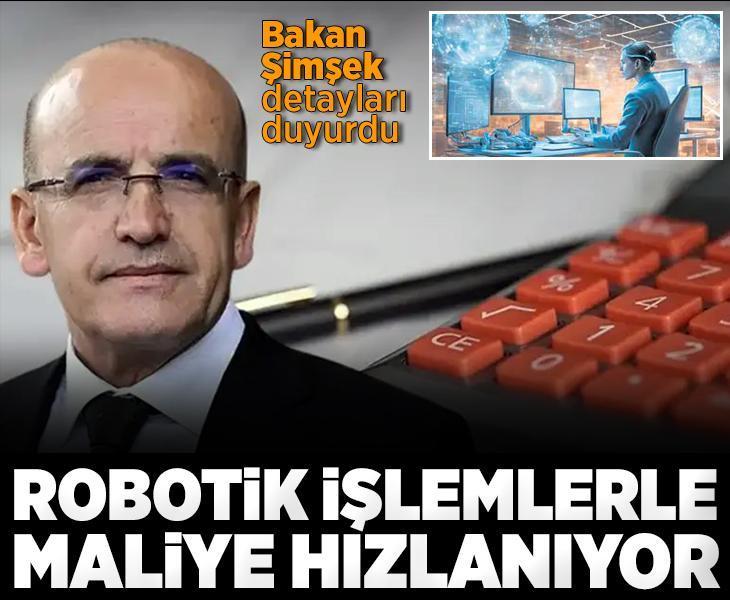 Robotik işlemlerle Maliye hızlanıyor