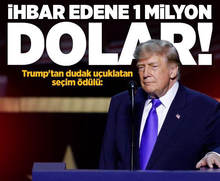 Trump duyurdu: Seçime hile karıştıranları ihbar edene 1 milyon dolar!