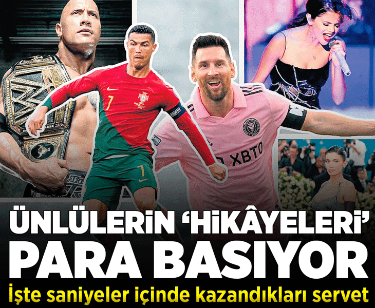 Ünlülerin ‘hikâyeleri’ para basıyor