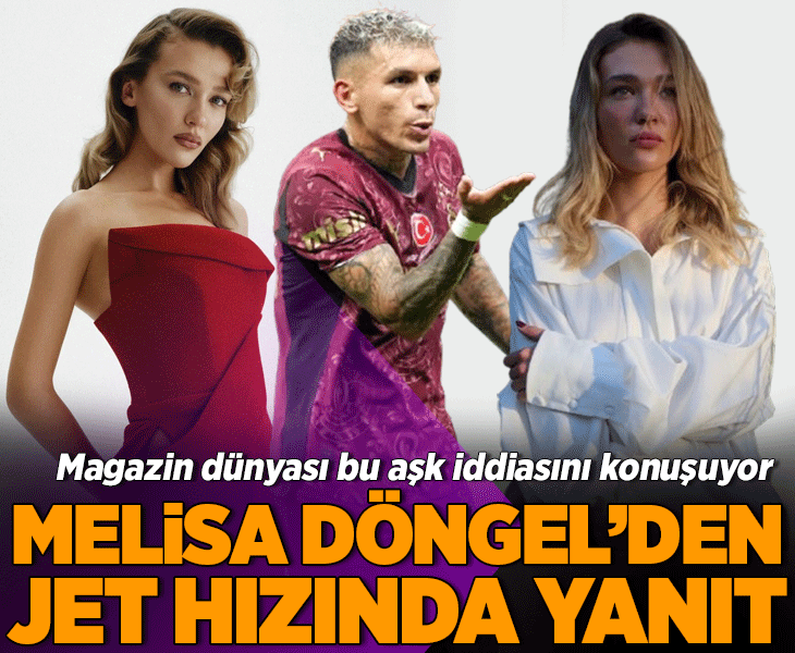 Melisa Döngel ve Lucas Torreira aşk yaşıyor iddiası! Ünlü oyuncudan ilk açıklama