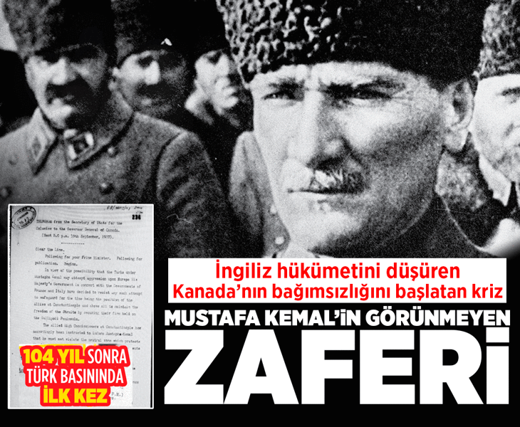 Mustafa Kemal'in görünmeyen zaferi