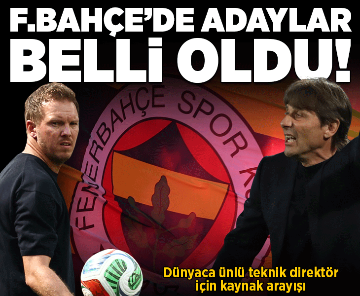Fenerbahçe'de teknik direktör listesi kabarık! Yabancı adaylar belli oldu