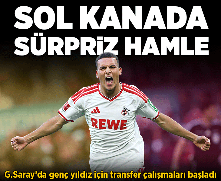Galatasaray'da sol kanada sürpriz hamle! Genç yıldız için transfer çalışmaları başladı