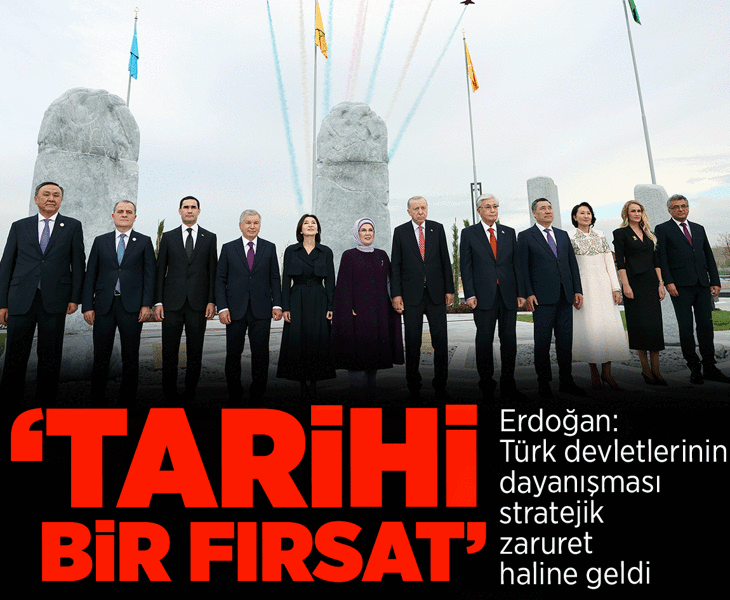 Cumhurbaşkanı Erdoğan: 21'inci yüzyıl 'Türk Dünyası Yüzyılı' olacak
