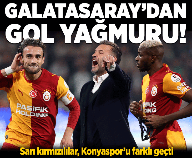 Galatasaray yıldızlarıyla kazandı! Sarı-kırmızılar ligde seriye bağladı