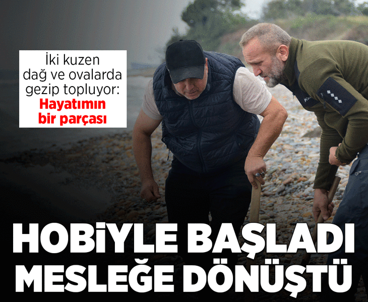 Sahilde buldular servete dönüştürdüler! Sıradan bir taş gibi görünüyor iki kuzenin hayatı değişti