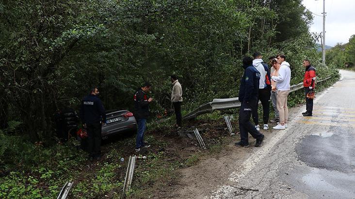 Bolusporlu futbolcular ölümden döndü Ağaç kütüğü hayat kurtardı