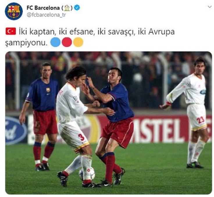 Barcelonadan Bülent Korkmaz paylaşımı...