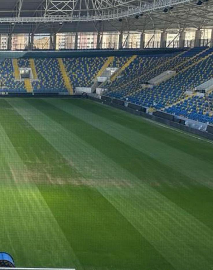 TFFnin Eryaman Stadındaki incelemesi sona erdi Fenerbahçenin zemin endişesi, işte son görüntü