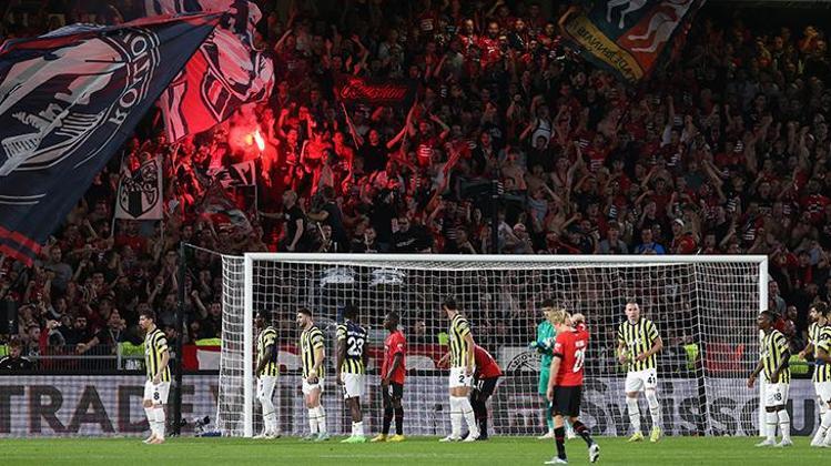 Rennes-Fenerbahçe maçında olay Jesus çılgına döndü