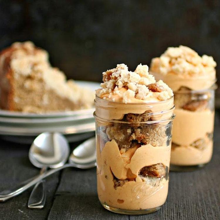 Balkabaklı trifle: