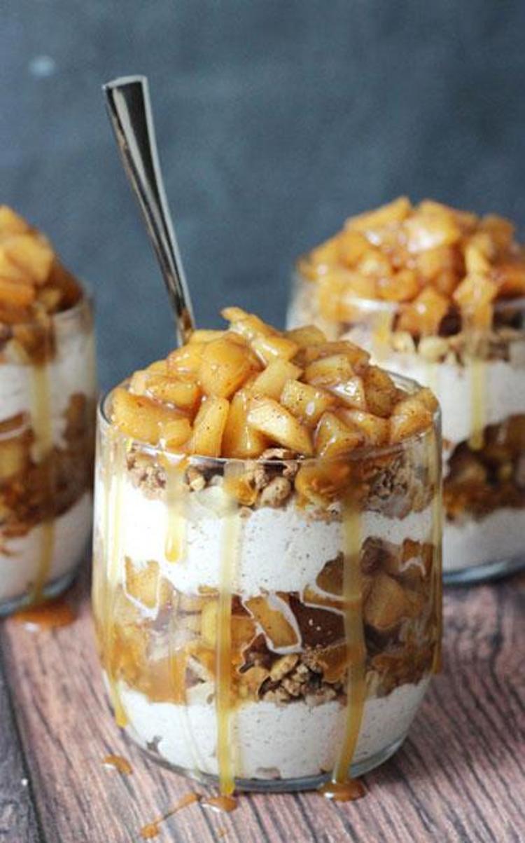 Elmalı trifle: