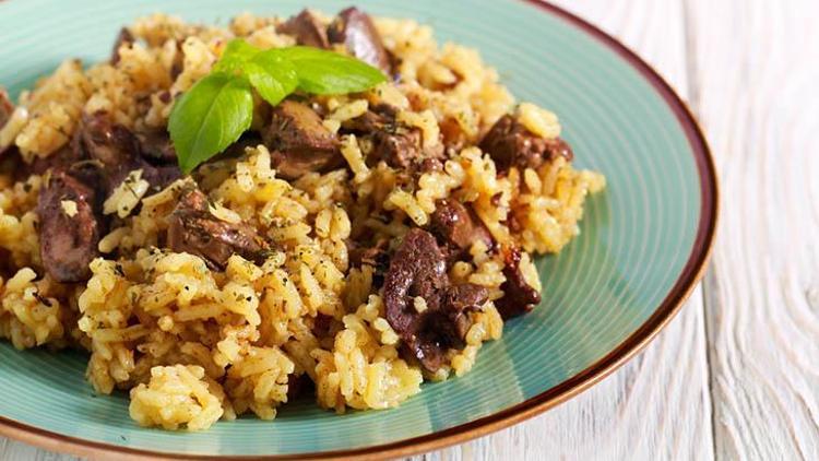 Ciğerli bulgur pilavı