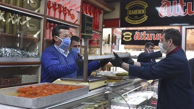 Yok böyle lezzet Afyonkarahisarın meşhur manda kaymaklı baklavası