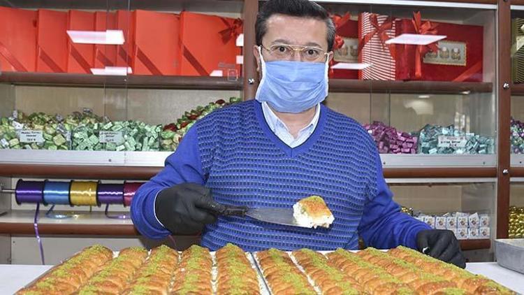 Manda kaymaklı baklavaya yoğun ilgi